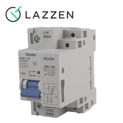 Nader良信小型断路器NDB1-125C型空开 50A 63A 80A 100A开关 125A