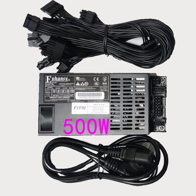 益衡原生全模组 Enhance ENP 7660L 小1U电源 600W/500W   静音