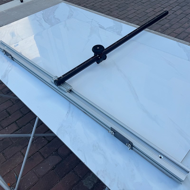 贝石特瓷砖轨道推刀切割划刀磁砖t型推刀地砖开界器瓷砖切割神器