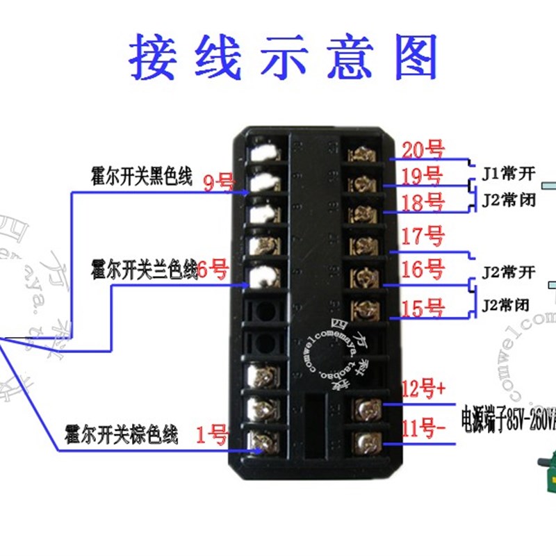 数显主数器/计米器/转数表/电子计数器/记数器/工业计数器全套