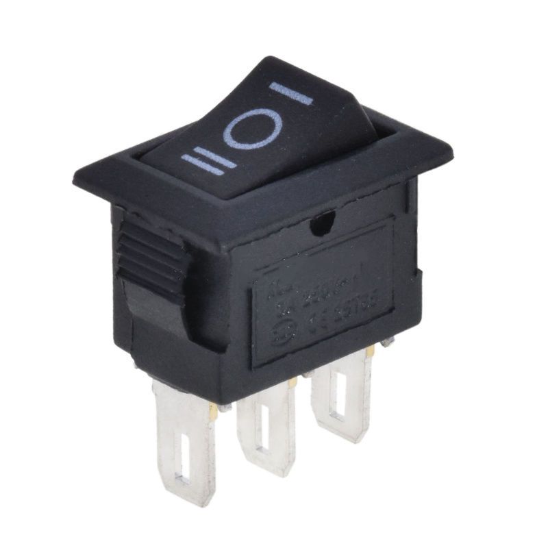 KCD11迷你微型小电源翘板开关 2脚 3脚 2档3挡 10*15mm 3A250V