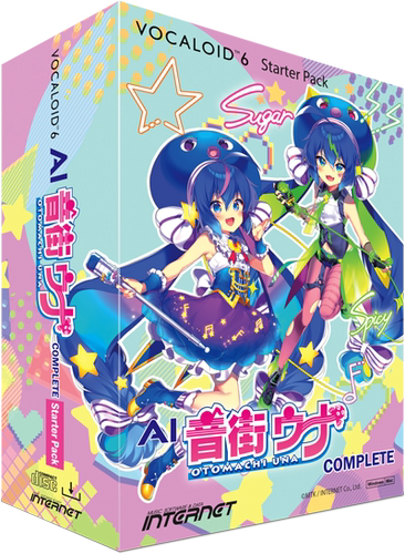 音街ウナ V6AI 音源声库 · 正版VOCALOID实体 ·日本全新代购