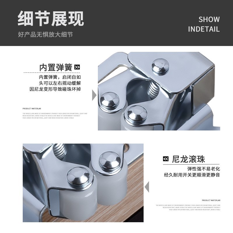 高脚柜门古铜碰i珠卡扣衣柜橱柜扣门夹扣卡式柜门吸家具门碰小磁