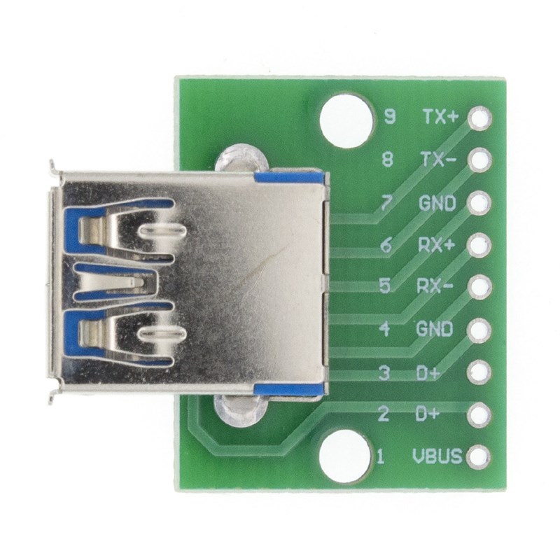 MINI/MICRO/USB 转Dip 母座B型 5p贴O片转直插 转接板 母头