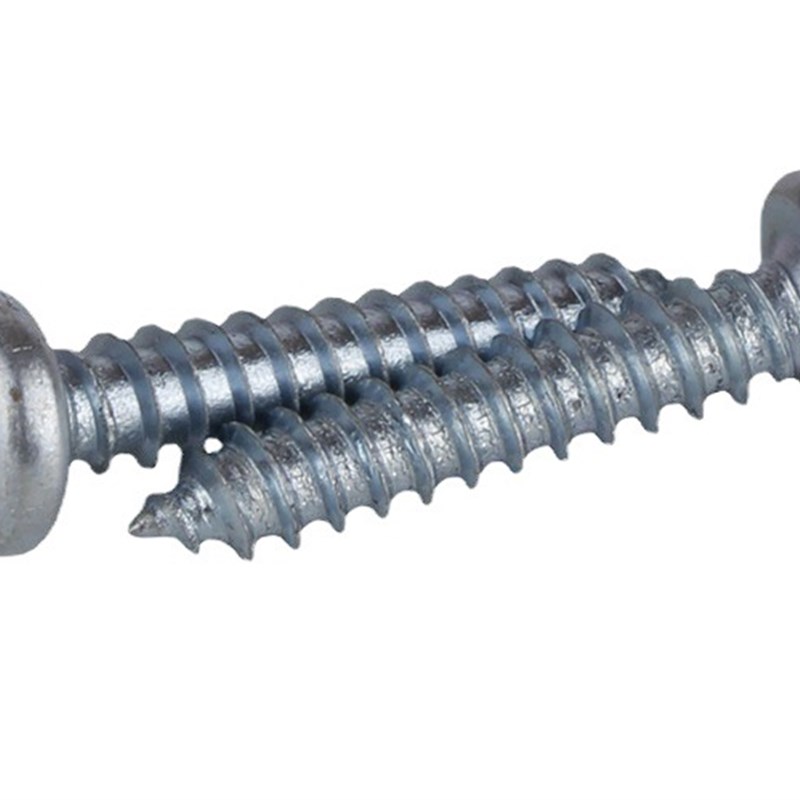 圆头自攻a螺丝钉ST2.2-6.3DIN7981 GB845-85镀锌盘头十字自攻螺钉