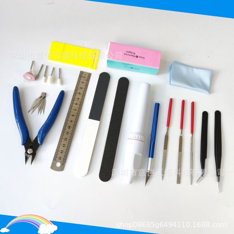 模型手办工具套装 军事模型新手基础作素N组拼装模型工具套装
