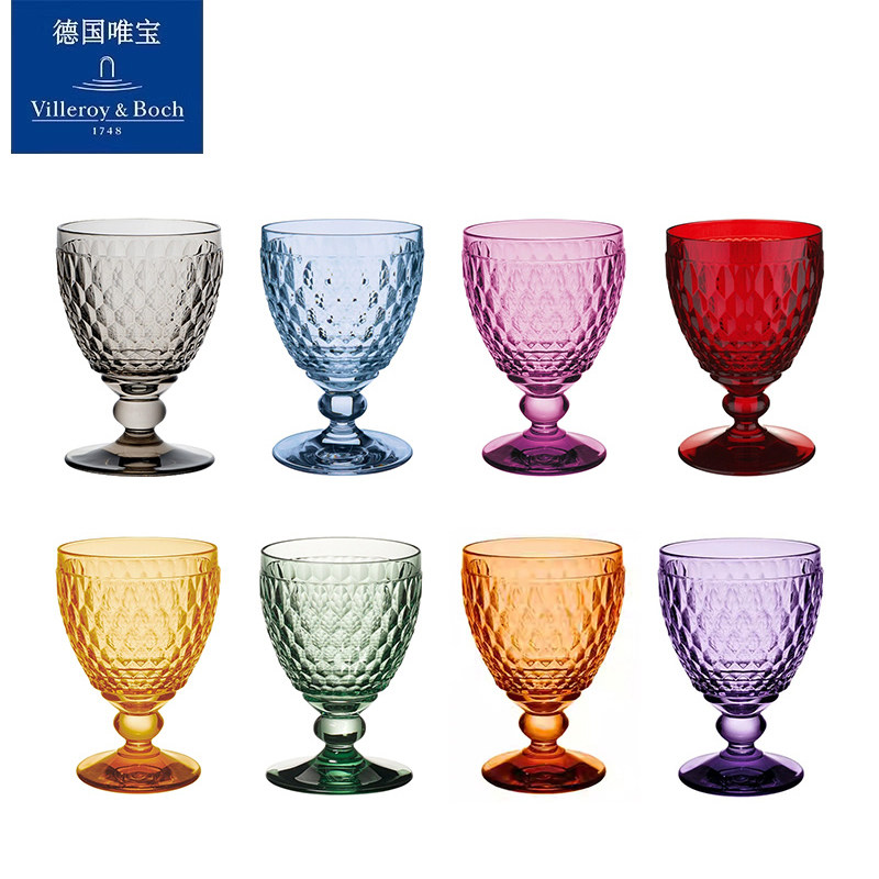 villeroyboch德国进口唯宝水晶玻璃波士顿红酒杯高脚杯水杯啤酒杯图片