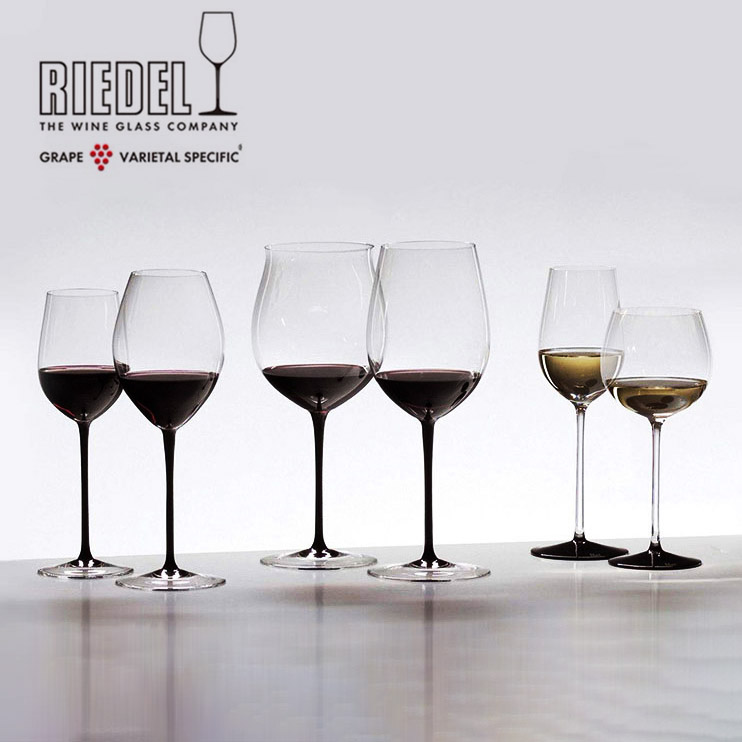 RIEDEL水晶葡萄酒杯黑领结红酒杯