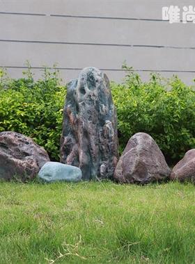 户外仿真空心石摆件园林庭院小区别墅石头景观装饰假山石拍摄道具