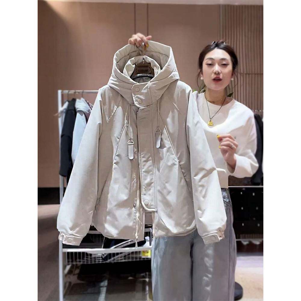 早秋棉袄女式短上衣2025新秋季女式风衣薄棉袄两棉
