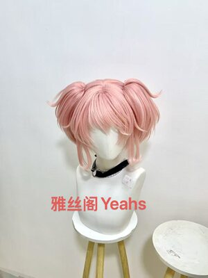 阁主家魔法少女小圆鹿目圆造型也做好成品cos假发虎口夹双马尾