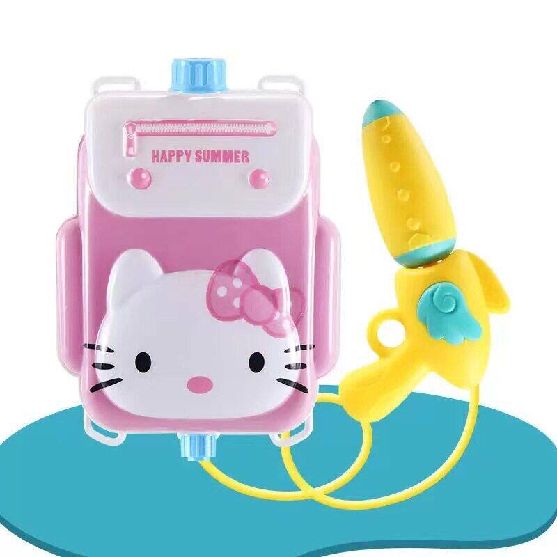 hello哈喽Kitty猫儿童背包水枪KT猫宝宝戏水玩具礼物Hello喷水枪