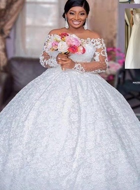 Ball Gown Wedding Dress A Line Off Shoulder Wedding gown