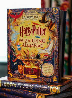 哈利波特魔法图鉴 官方魔法字典丛书 百科大全 英文原版 The Harry Potter Wizarding Almanac JK罗琳 Rowling