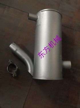挖机配件住友SH60A1/A2/A3消声器排气管烟筒消音器接管螺丝咔箍
