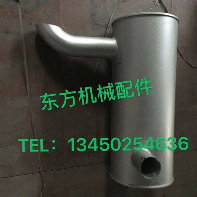 挖掘机配件现代R225-7/215-7/265-7消声器排气管消音器康明斯配件