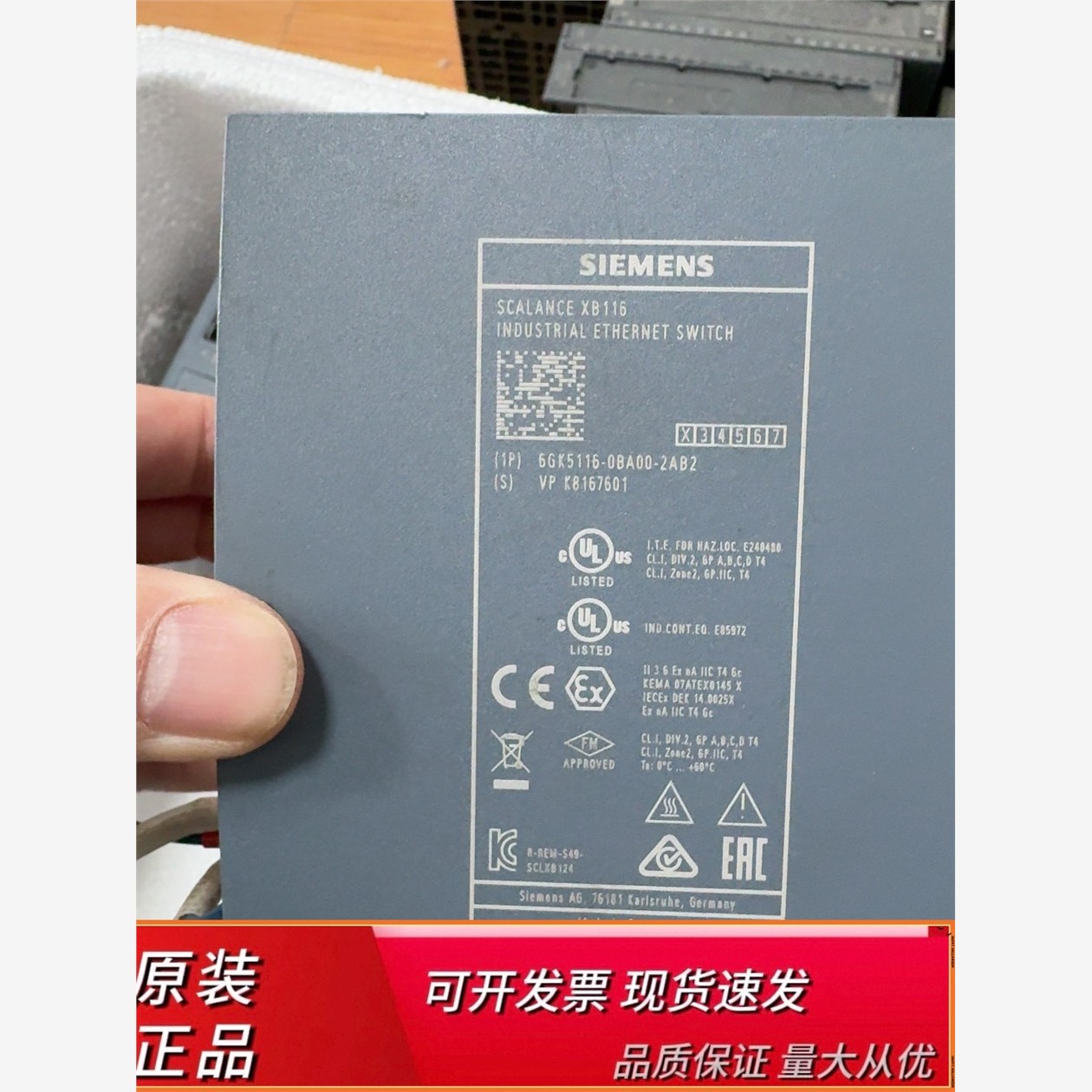 6GK5116-0BA00-2AB2 有瑕疵便宜处理