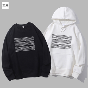 F this shit趣味纹样小心机恶搞笑字母上衣服潮圆领卫衣帽衫diy