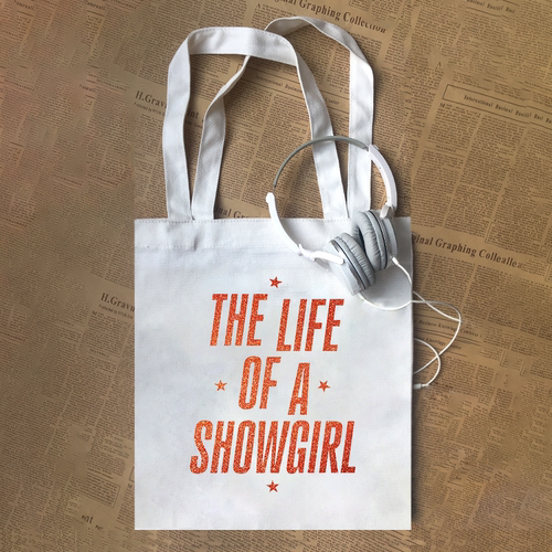 THE LIFE OF A SHOWGIRL霉霉TS12新专辑泰勒taylor swift帆布包