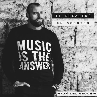 music is the answer意大利Maxo Del Vecchio短袖音乐DJ字母t恤潮