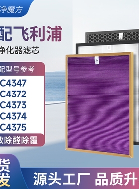 适配飞利浦空气净化器过滤芯AC4374/AC4375/AC4372/AC4138过滤网