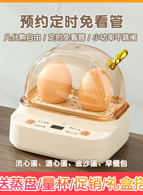 宝宝智能煮蛋器小型多功能蒸蛋器BB宿舍家用煮鸡蛋机1人早餐神器