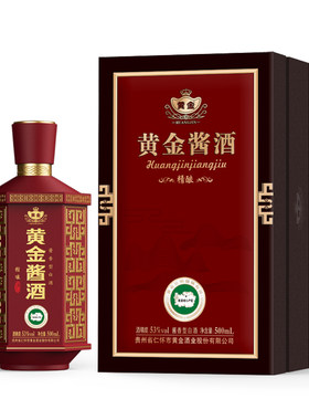 黄金白酒酱香型500ml53度