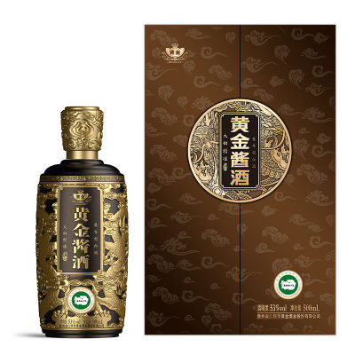 黄金白酒酱香型500ml53度