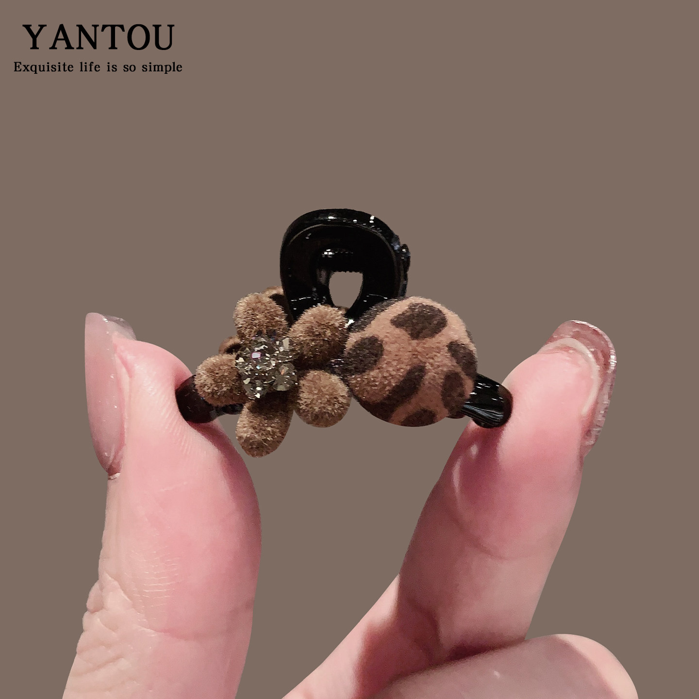 韩国豹纹花朵迷你抓夹女新款高级感公主头刘海碎发夹子小号鲨鱼夹,饰品/流行首饰/时尚饰品新,发饰,淘宝优惠券,粉丝福利购,淘宝优惠卷