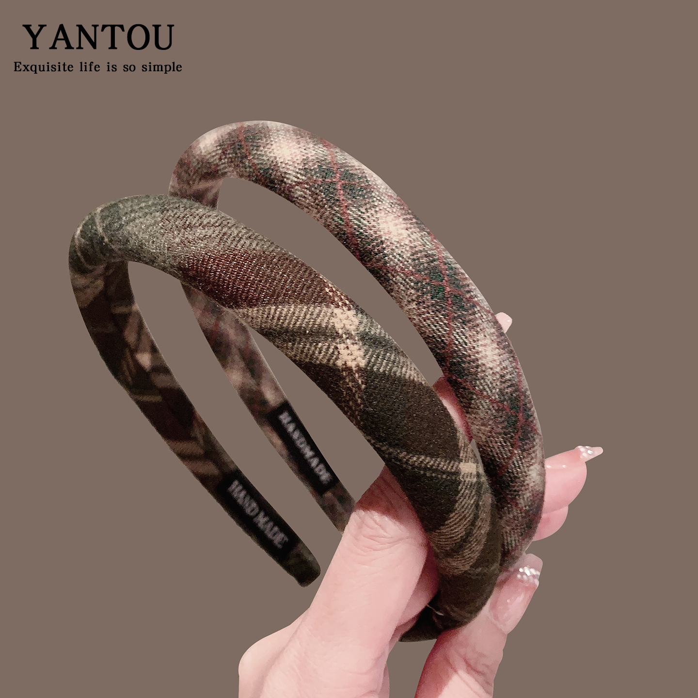 日常外戴高颅顶头箍洗脸压发发卡