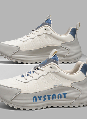 正品奴诗丹顿帕拉鞋2025新款软底运动鞋情侣款潮鞋男士时尚休闲鞋