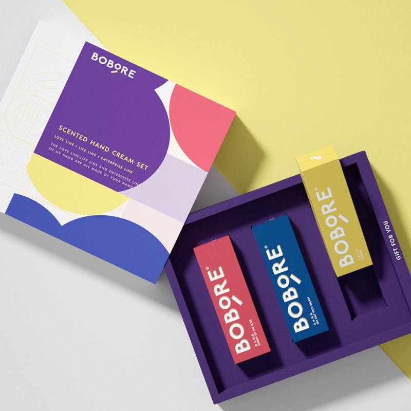 BOBORE香氛精油护手霜礼盒礼物套装便携随身滋润保湿防裂秋冬补水