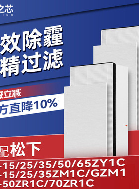 适配松下新风全热交换器滤芯FY-15/25/35/50/65ZY1C过滤网15ZM1C