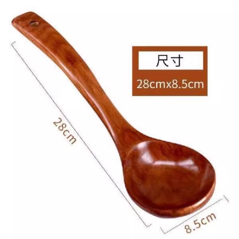 不粘锅专用木汤勺大号
