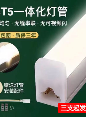 工程一体化T5/T8超亮LED灯管