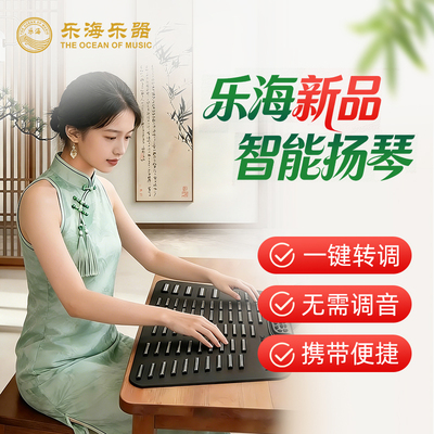 乐海新品智能扬琴乐器一键变调多种音色转换方便携带无需调音