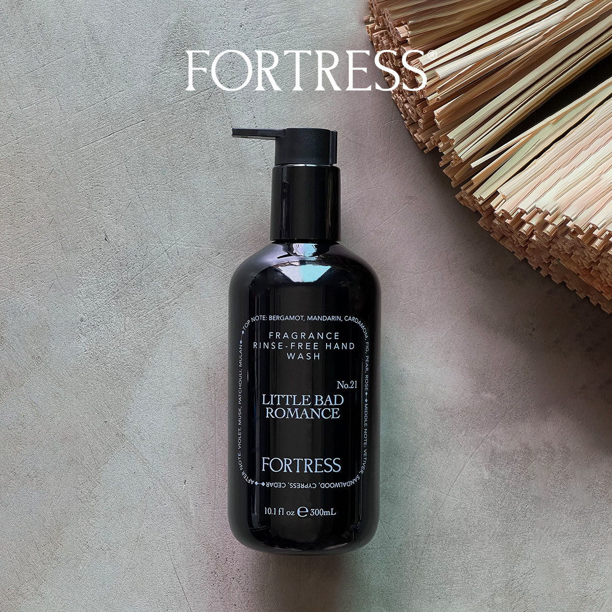 FORTRESS 微险浪漫 香熏型免洗抗菌洗手液300ml干洗凝胶 保湿清爽