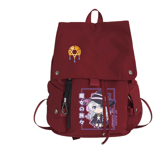魔女之旅屑魔女伊雷娜周边男女青少年学生双肩背包书包休闲流行ww