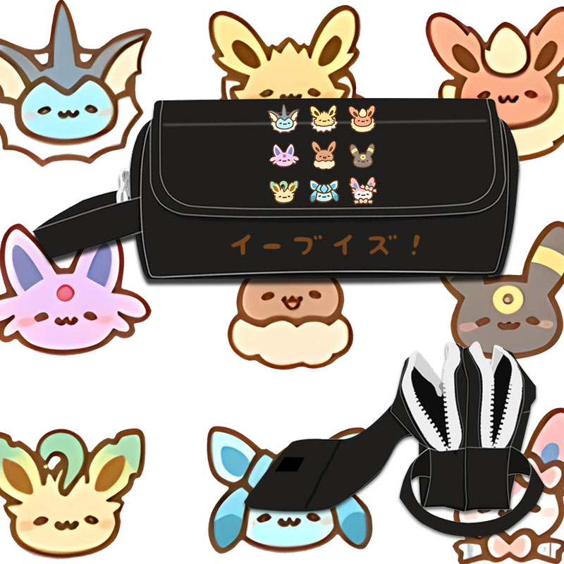 精灵宝可梦卡通周边笔袋文具盒ww