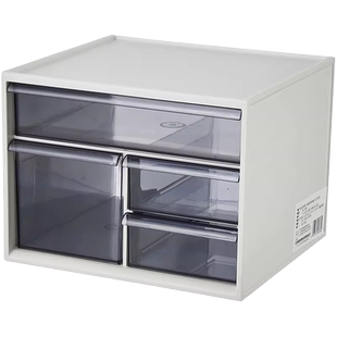 桌面文件收纳盒抽屉式收纳架文具a4纸整理置物架工位多层储物神器