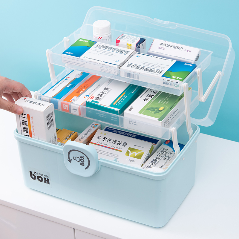 医药箱家用大容量便携大号特大小
