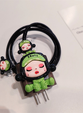 数据线保护套适用苹果20wiPhone14promax充电线防断13快充15/12壳