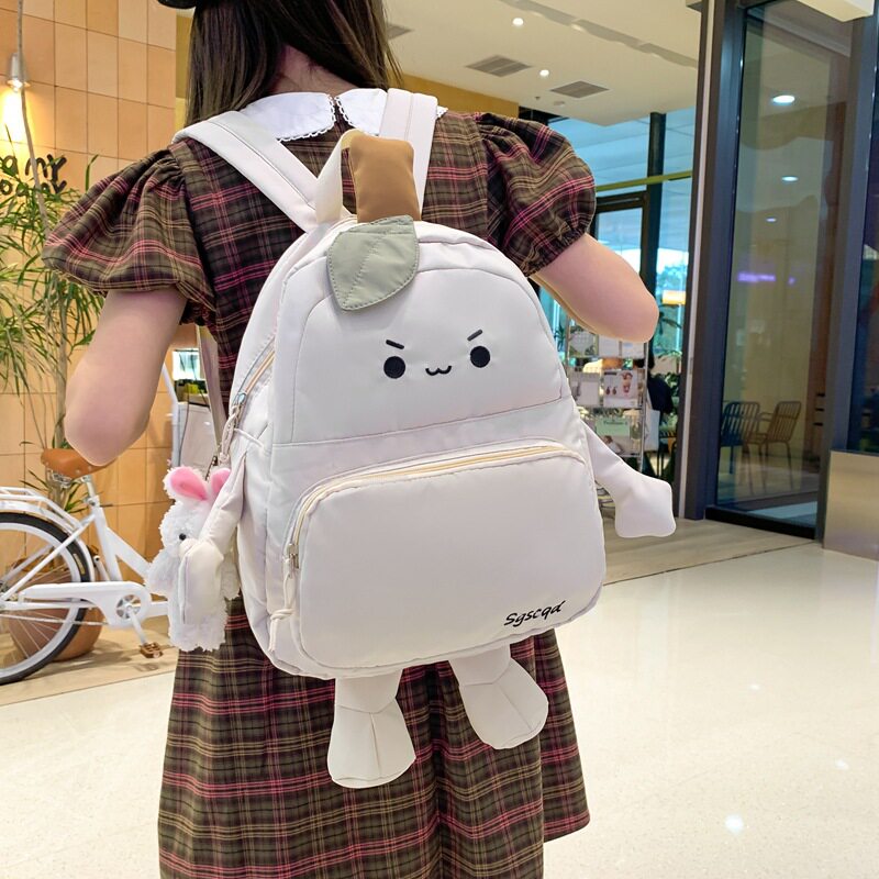 少女可爱卡通动漫书包简约校园学生软妹背包五六年级小学生双肩包
