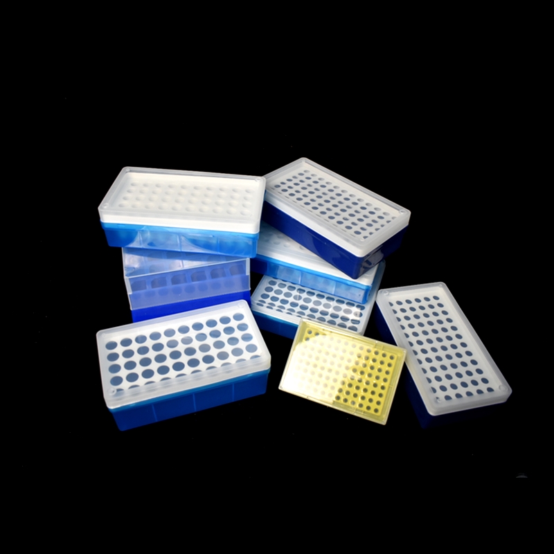 塑料离心管盒5/1.5/2/0.5/0.2ml 50/72/96/100孔EP管盒 离心盒 冰盒
