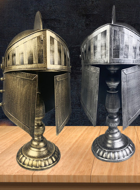 复古仿真中世纪勇士头盔装饰品