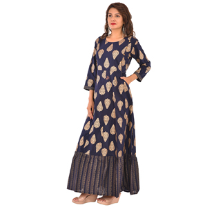 C075 印度异域风东南亚显瘦气质连衣裙