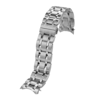 适配天梭1853库图系列T035627A/407A T035210男女弧口不锈钢表带