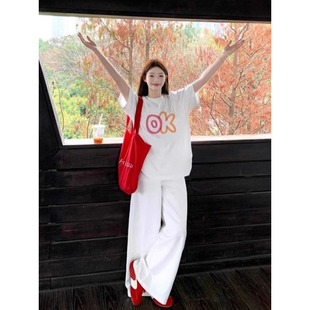夏季 女 穿搭酷盐系时尚 减龄网红炸街可盐可甜港风复古chic两件套装