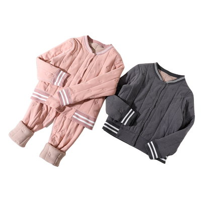 女童加绒加厚校服神器套装