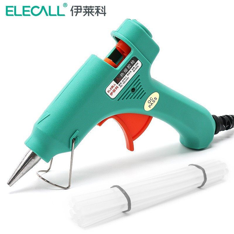 伊莱科 热熔胶枪 玻璃硅条大号热溶枪 家用手工DIY电胶枪小号 EHG